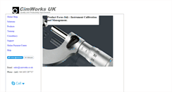Desktop Screenshot of cimworks.co.uk