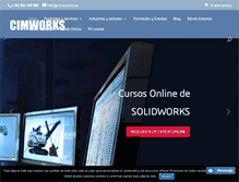 Tablet Screenshot of cimworks.es